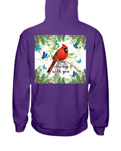 Load image into Gallery viewer, Scarlet Macaw With Butterflies I Am Always With You Gift For Lover Hoodie
