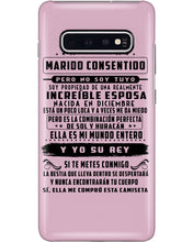 Load image into Gallery viewer, Increible Esposa Nacida En Diciembre Birthday Meaningful Gift Phone case
