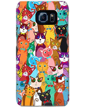 Load image into Gallery viewer, Colorful Cartoon Cat Face Gift For Cat Lovers Phone case
