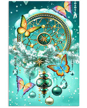 Load image into Gallery viewer, Butterfly Gorgeous Diamond With Dreamcatcher Gift For Girls Vertical Poster
