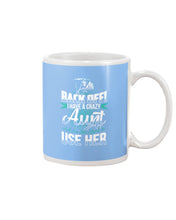 Load image into Gallery viewer, Back Off I Have A Crazy Aunt And I'm Not Afraid To Use Her Mug
