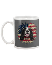 Load image into Gallery viewer, English Cocker Spaniel US Sunflower Gift For Dog Lovers Mug
