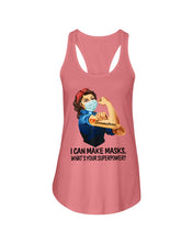 Load image into Gallery viewer, Seamstress What's Your Superpower Special Custom Design Ladies Flowy Tank
