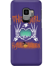 Load image into Gallery viewer, This Girl Loves Halloween Gift For Girls Phone case
