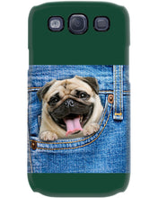 Load image into Gallery viewer, baby Pug In Denim Pocket Gift For Dog Lovers Phone case
