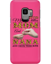 Load image into Gallery viewer, God Gifted Me Two Titles Mom And Nana And I Rock Them Both Phone case
