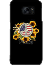 Load image into Gallery viewer, Peace Sign Sunflower Birthday Gift For Girls Phone case
