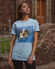 Load image into Gallery viewer, Australian Shepherd In Denim Pocket Gift For Dog Lovers Guys Tee
