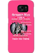 Load image into Gallery viewer, October Man Son Of God Birthday Meaningful Gift For Men Phone case
