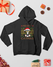 Load image into Gallery viewer, Merry Catmas Cute Funny Gifts Hoodie
