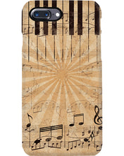 Load image into Gallery viewer, Vintage Design Piano Song Gift For Music Lovers Phone case
