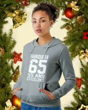 Load image into Gallery viewer, Fabrique En 66 55 Ans D’Excellence Custom Design Gift For Friends Hoodie
