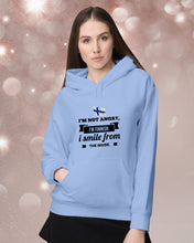 Load image into Gallery viewer, I'm Not Angry I'm Finnish I Smile From The Inside Trending Hoodie
