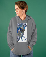 Load image into Gallery viewer, Magical Gray Couple African Parrot Gift For Bird Lovers Hoodie

