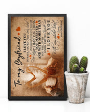 Load image into Gallery viewer, Girlfriend Gift For Boyfriend I Love You With All My Whole Heart Vertical Poster
