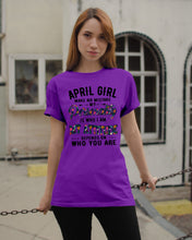 Load image into Gallery viewer, April Girl Make No Mistake My Personality Trending For Birthday Gift Guys Tee
