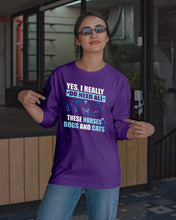 Load image into Gallery viewer, I Do Need All These Horses Dogs And Cats Unisex Long Sleeve
