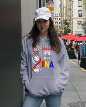 Load image into Gallery viewer, Baseball Be My DNA Gift For Sport Lovers Hoodie
