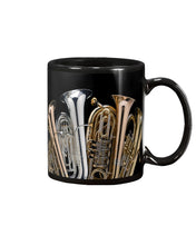 Load image into Gallery viewer, Mental And Gold Tuba Gift For Music Lovers Mug

