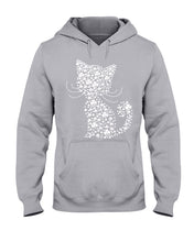 Load image into Gallery viewer, Cat With Clover Lucky Great Gift For Cat Lovers Hoodie
