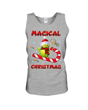 Load image into Gallery viewer, Tennis Players Magical Christmas Snowman Gift For Women Unisex Tank Top
