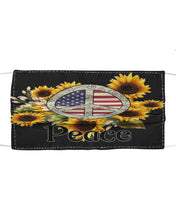 Load image into Gallery viewer, Peace Sign Sunflower Birthday Gift For Girls Cloth Face Mask
