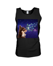 Load image into Gallery viewer, Chihuahua Blue Butterflies Sky Gift For Dog Lovers Unisex Tank Top
