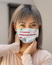 Load image into Gallery viewer, Weather Outside Frightful Sewing Let Us Sew Cloth Face Mask
