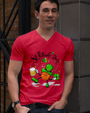 Load image into Gallery viewer, Basketball Saint Patrick's Day Gift For Basketball Lovers Guys V-Neck
