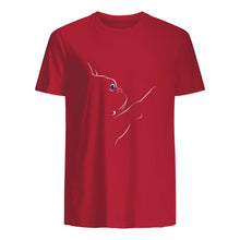 Load image into Gallery viewer, I Love My Frenchie Custom Design Gift For Friends Guys Tee

