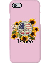 Load image into Gallery viewer, Peace Sign Sunflower Birthday Gift For Girls Phone case

