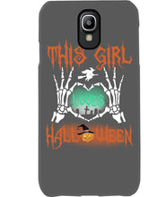 Load image into Gallery viewer, This Girl Loves Halloween Gift For Girls Phone case
