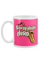 Load image into Gallery viewer, Saxophone Hero Custom Design For Music Instrument  Lovers Mug
