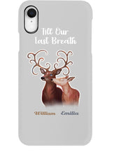 Load image into Gallery viewer, Custom Name Deers Gift For Boyfriend Till Our Last Breath Phone case
