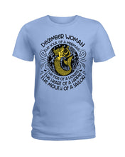 Load image into Gallery viewer, December Woman The Soul Of A Mermaid Birthday Meaningful Gift For Women Ladies Tee
