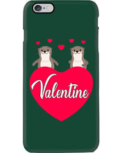 Load image into Gallery viewer, Couple Otter Valentine's Day Gift For Otter Lovers Phone case
