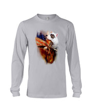 Load image into Gallery viewer, Dogo Argentino American Wings Gift For Dog Lovers Unisex Long Sleeve
