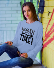 Load image into Gallery viewer, Break Bone Time White Background Gift For Women Sweatshirt
