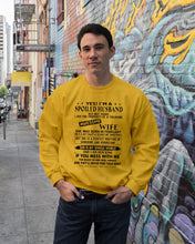 Load image into Gallery viewer, I'm A Spolied Husband But Not Yours  - Awesome Wife Was Born In February Sweatshirt
