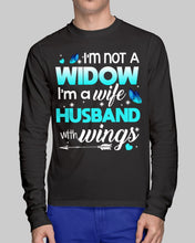 Load image into Gallery viewer, I'm A Wife Husband With Wings Trending Unisex Long Sleeve
