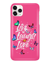 Load image into Gallery viewer, Butterfly Live Laugh Love Gift For Lover Phone case
