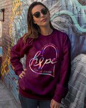 Load image into Gallery viewer, Hope For A Cure Multiple Sclerosis Awareness Sweatshirt
