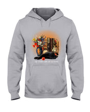 Load image into Gallery viewer, Black Cat Life Is Better With Books Gift For Cat Lovers Hoodie
