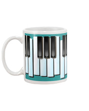 Load image into Gallery viewer, Piano Key Music Paradise Gift For Music Lovers Mug
