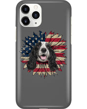 Load image into Gallery viewer, English Cocker Spaniel US Sunflower Gift For Dog Lovers Phone case
