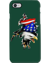 Load image into Gallery viewer, Eagle Giant Scratch USA Flag Gift For Women Phone case
