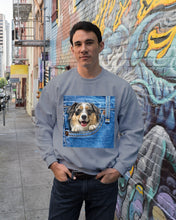 Load image into Gallery viewer, Australian Shepherd In Denim Pocket Gift For Dog Lovers Sweatshirt
