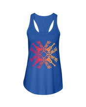 Load image into Gallery viewer, Four Ukuleles Unique Design Gift For Ukuleles Lovers Ladies Flowy Tank
