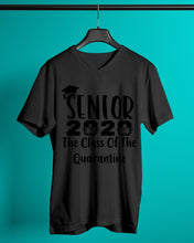 Load image into Gallery viewer, Senior 2020 The Class Of The Quarantine Unique Custom Design Guys V-Neck
