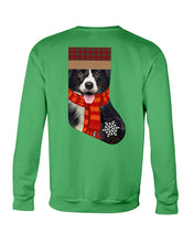 Load image into Gallery viewer, Santa Border Collie In Stock Gift For Dog Lovers Sweatshirt
